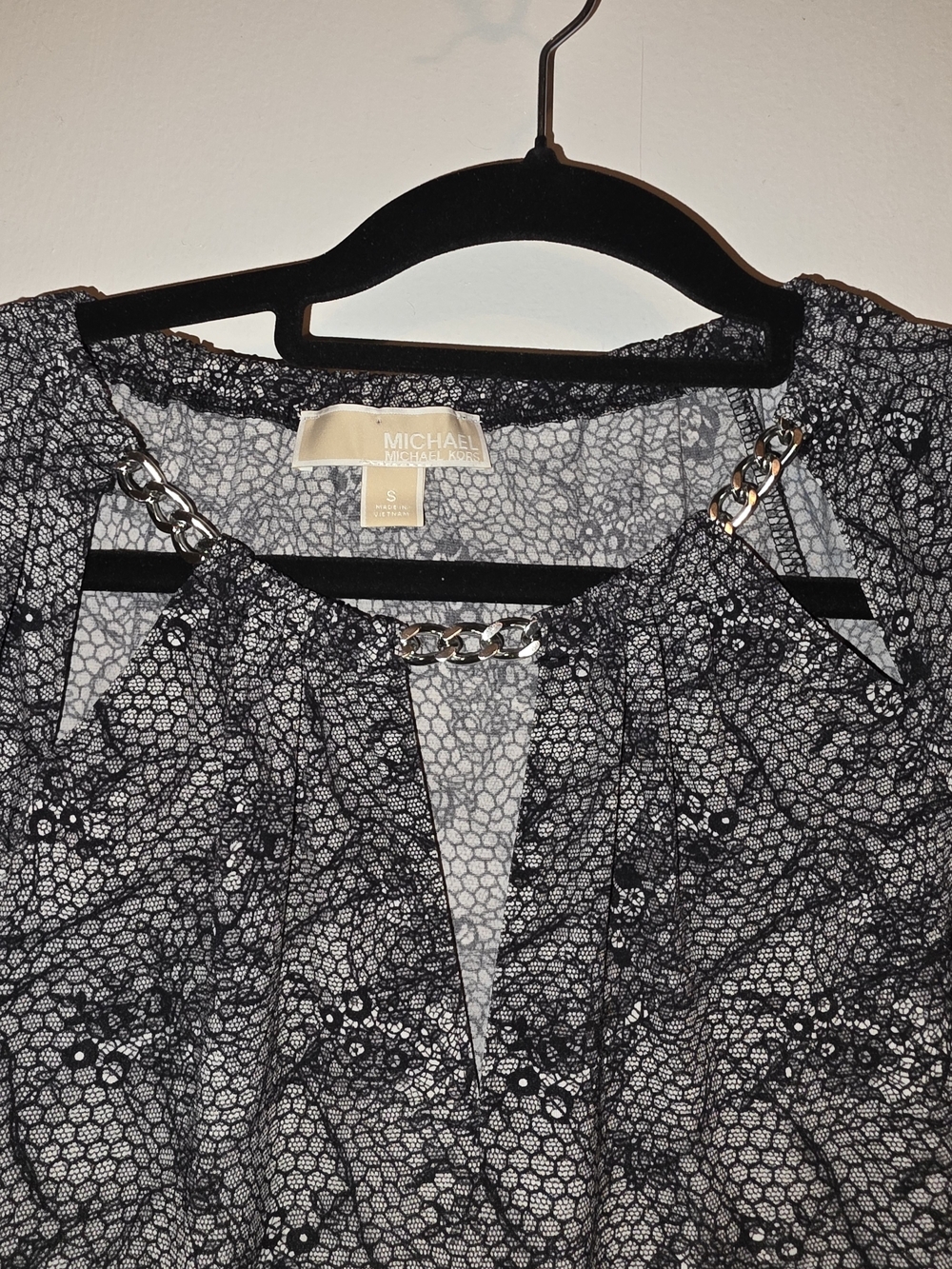 Women's Michael Kohrs Blouse Top Size Small - Picture 2 of 3